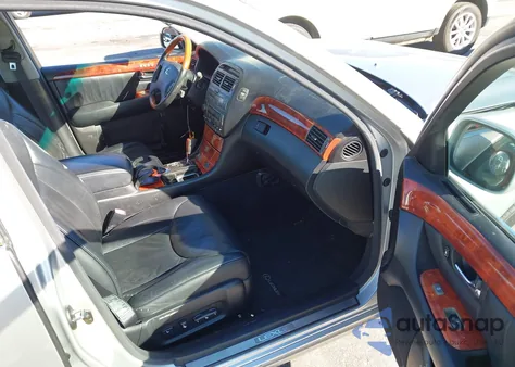 2004 Lexus Ls 430 from USA, damaged, VIN JTHBN36F740124939